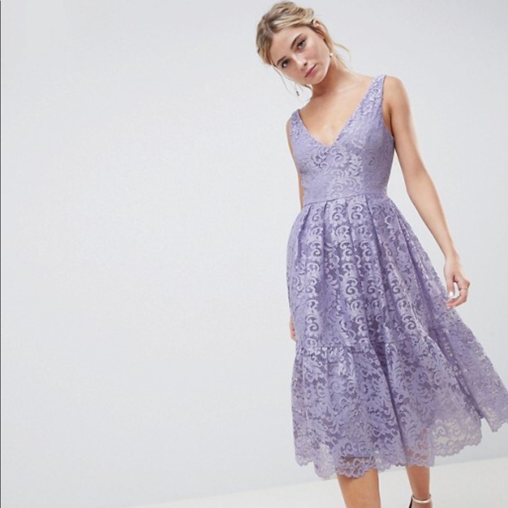 Midi Lace Dress
